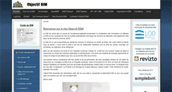 Desktop Screenshot of objectif-bim.com