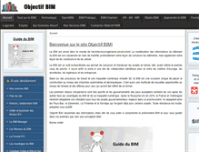 Tablet Screenshot of objectif-bim.com